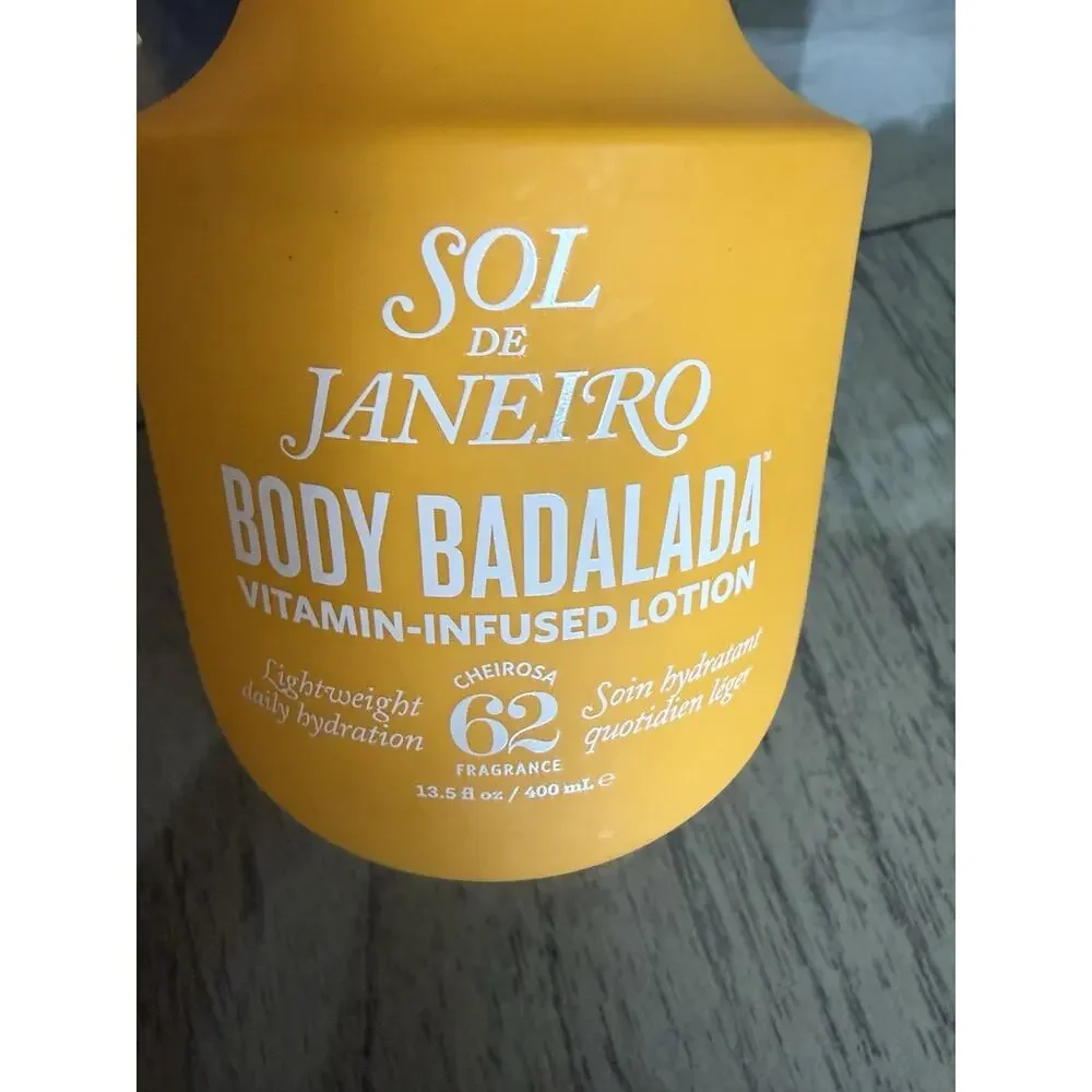 Sol De Janeiro Body Badalada Vitamin Infused Lotion Cheirosa 62 Fragrance NEW